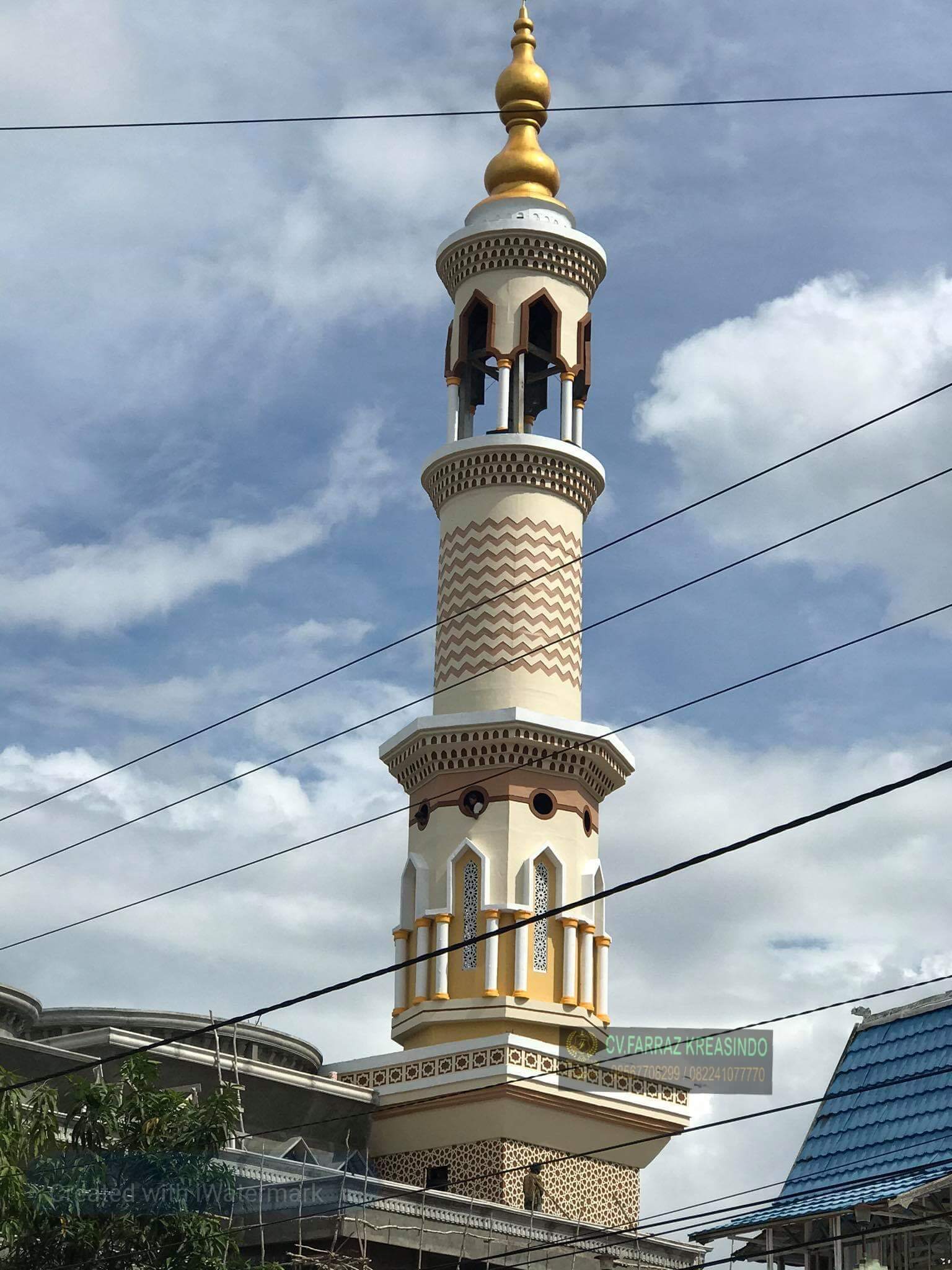 Detail Menara Masjid Nabawi Nomer 14