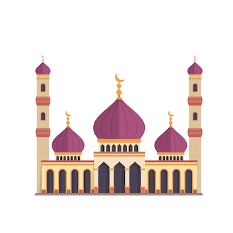 Detail Menara Masjid Vector Nomer 21