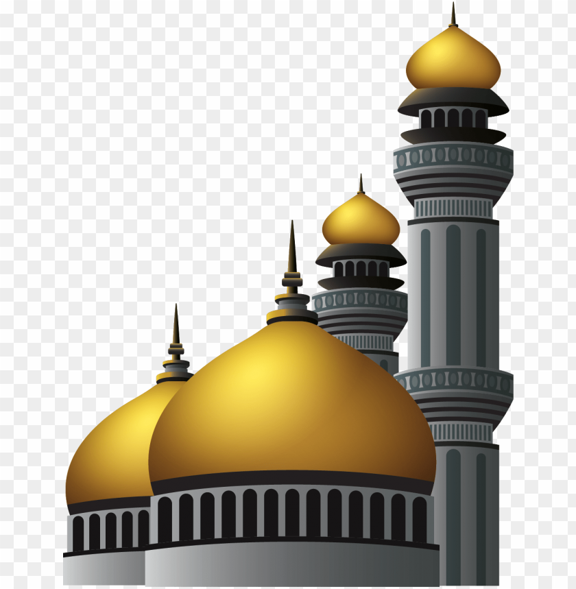 Detail Menara Masjid Vector Nomer 31