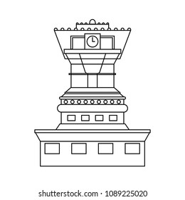 Detail Menara Masjid Vector Nomer 51