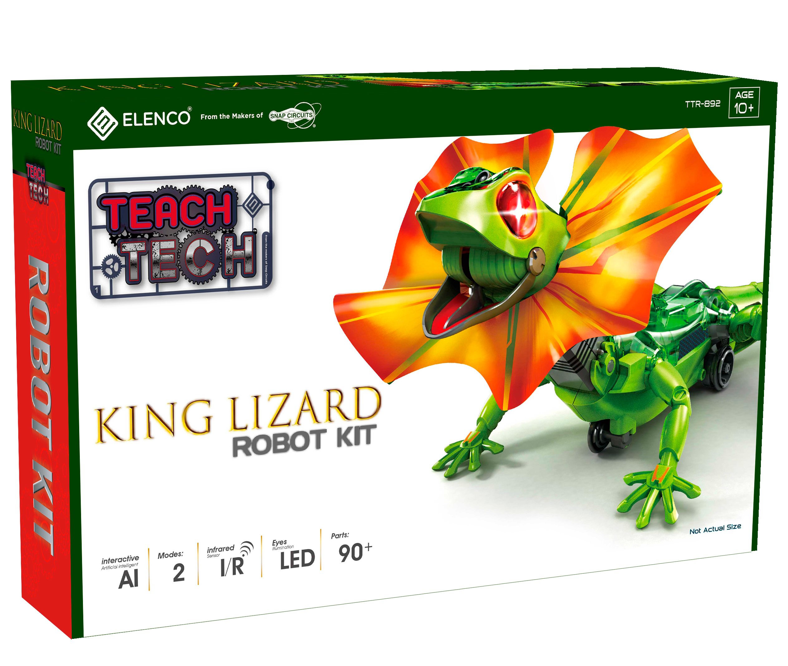 Detail King Lizard Robot Kit Nomer 2