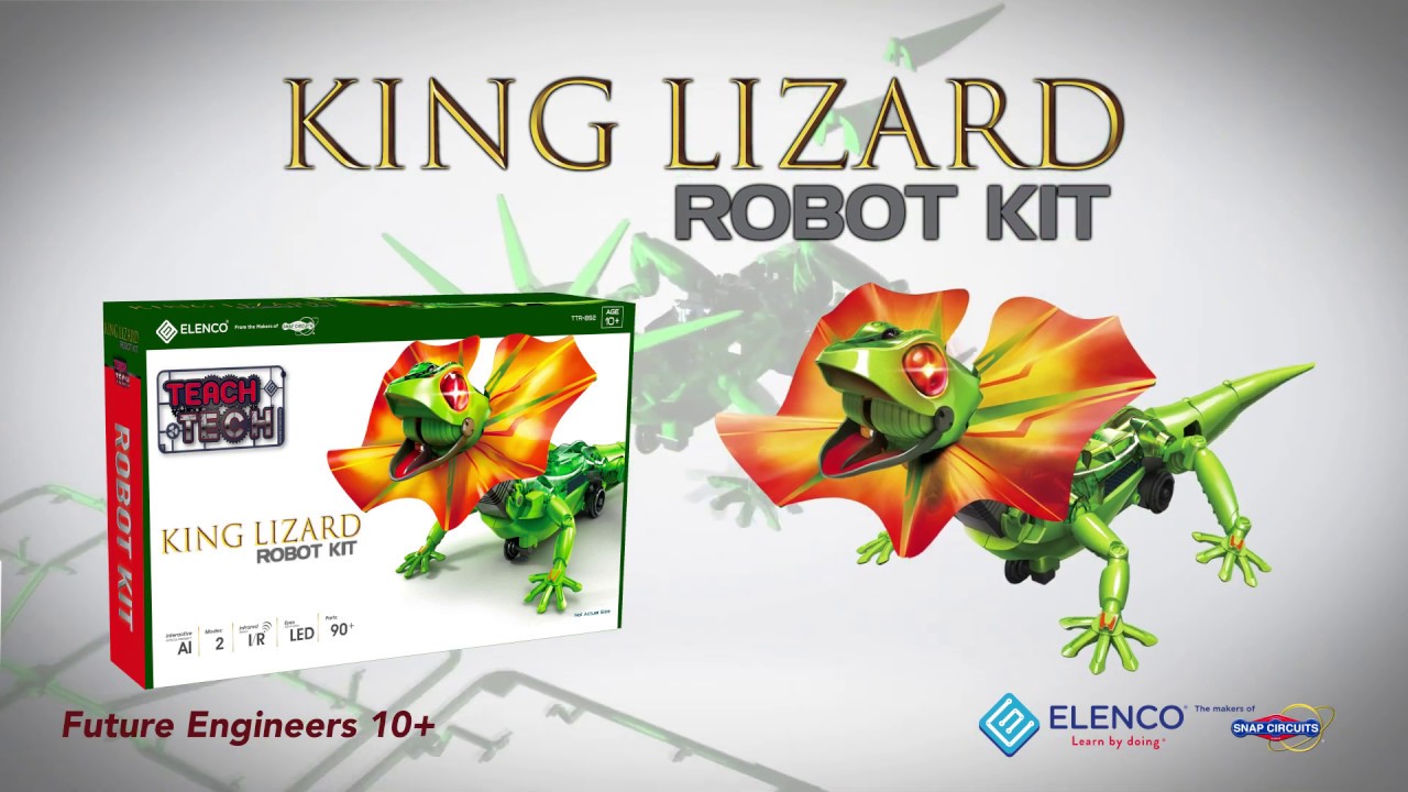 Detail King Lizard Robot Kit Nomer 17