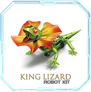 Detail King Lizard Robot Kit Nomer 23