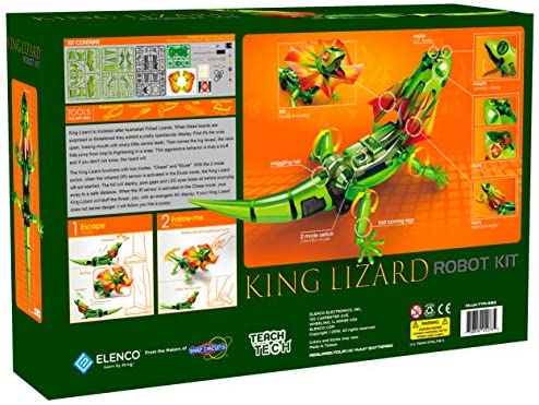 Detail King Lizard Robot Kit Nomer 6