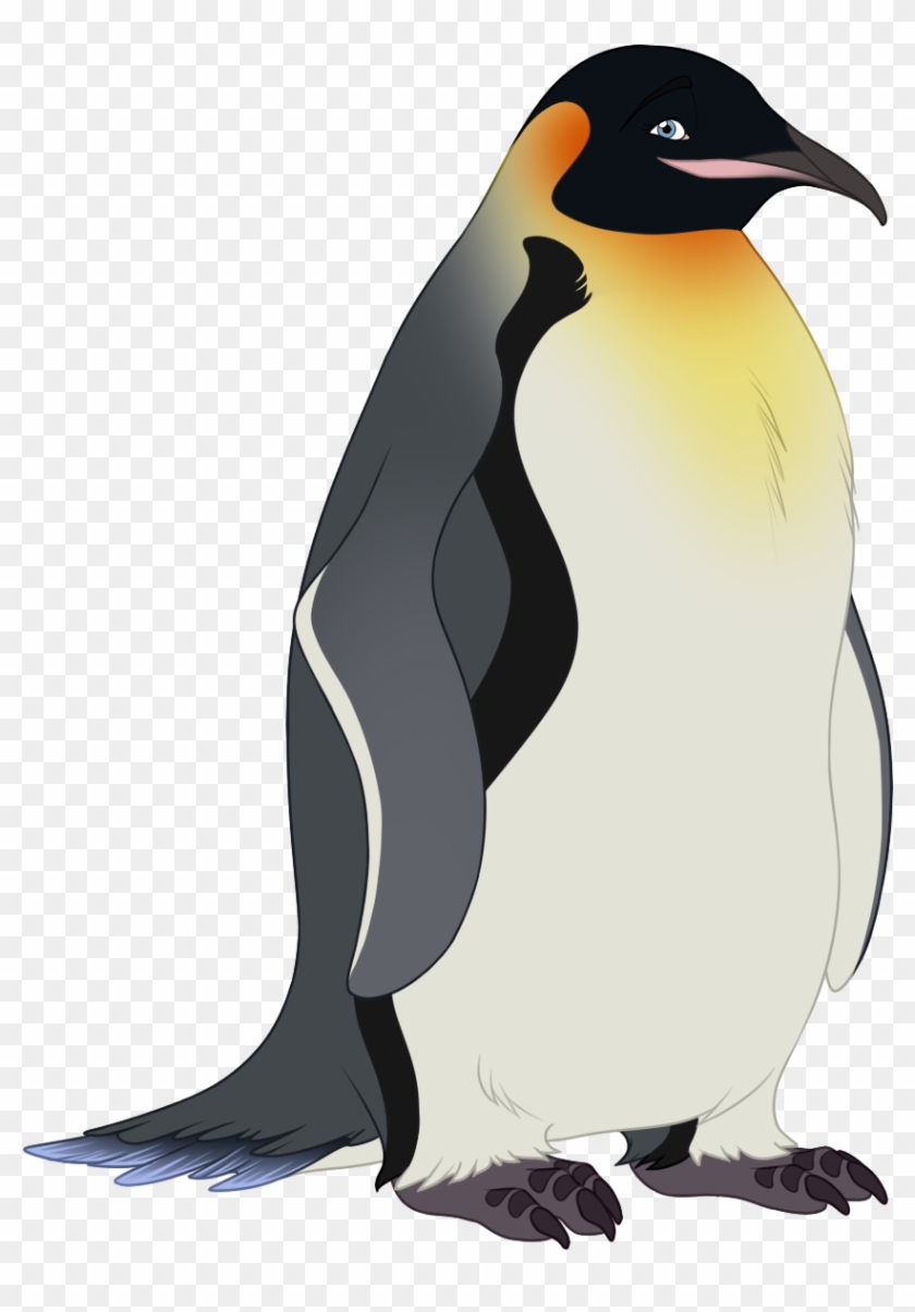 Detail King Penguin Clipart Nomer 13