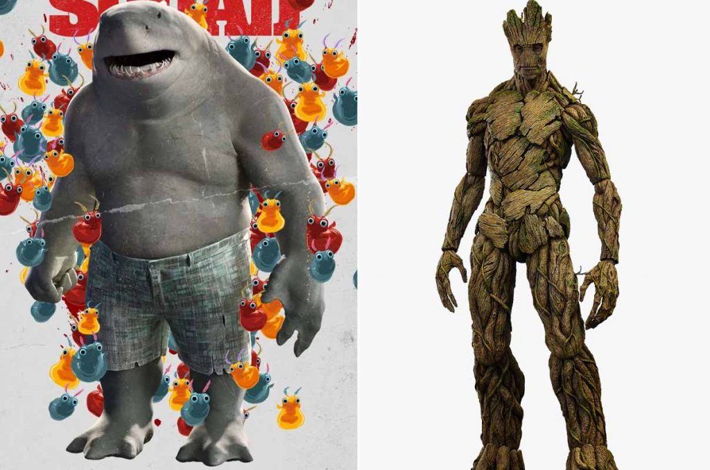 Detail King Shark Vs Groot Nomer 3