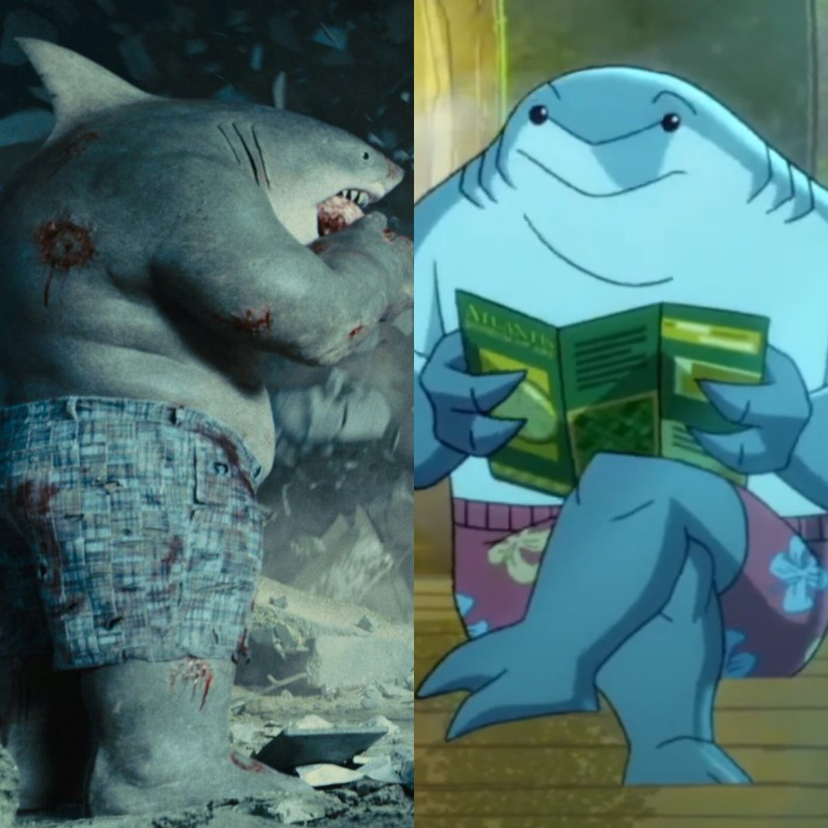 Detail King Shark Vs Groot Nomer 58