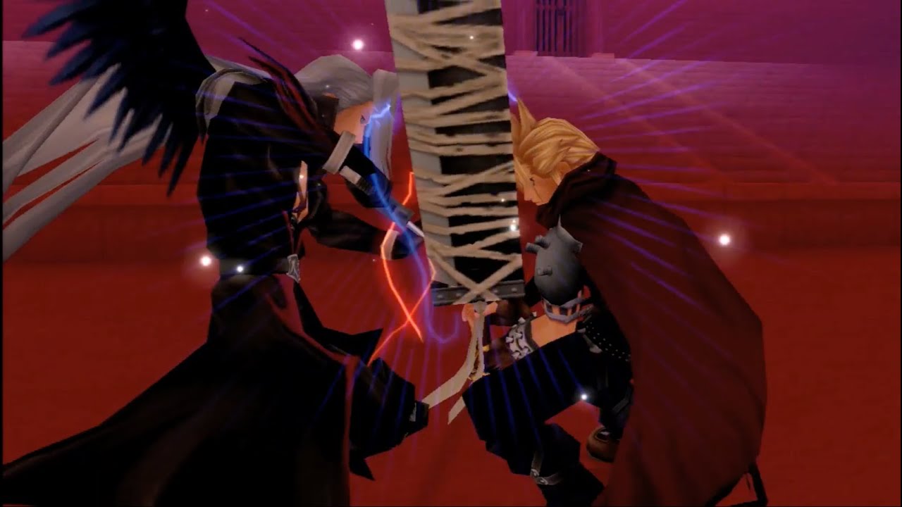 Detail Kingdom Hearts 3 Cloud And Sephiroth Nomer 4