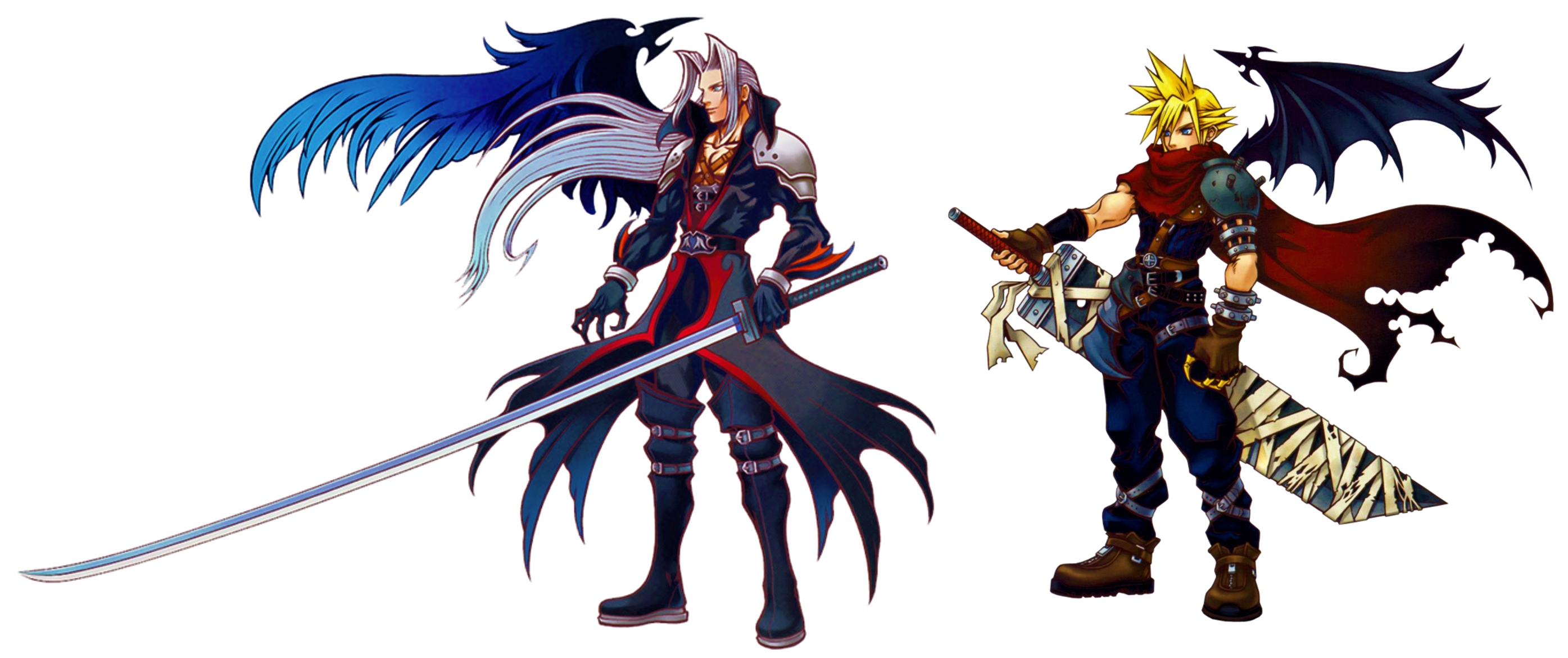Detail Kingdom Hearts 3 Cloud And Sephiroth Nomer 7