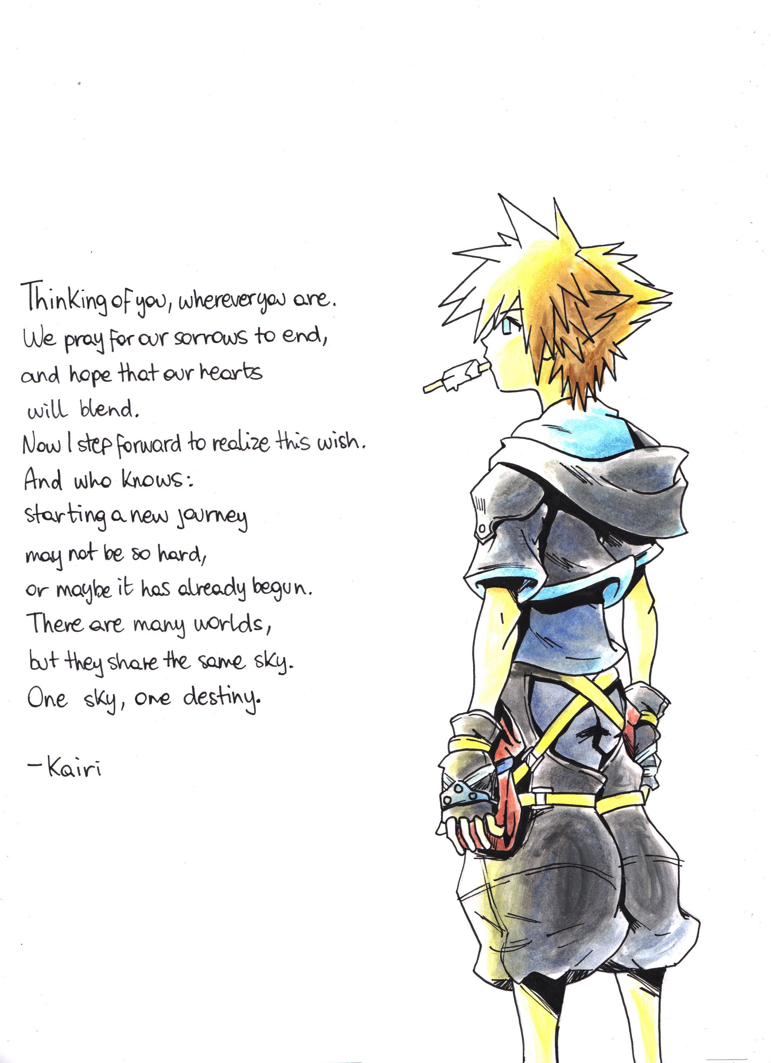 Kingdom Hearts Sora Quotes - KibrisPDR