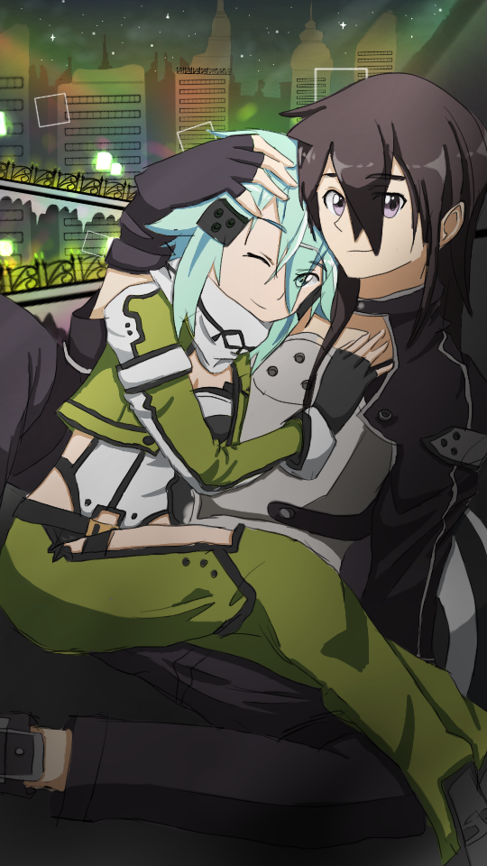 Detail Kirito X Sinon Nomer 39