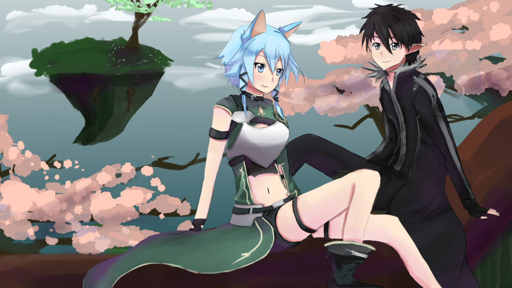 Detail Kirito X Sinon Nomer 48