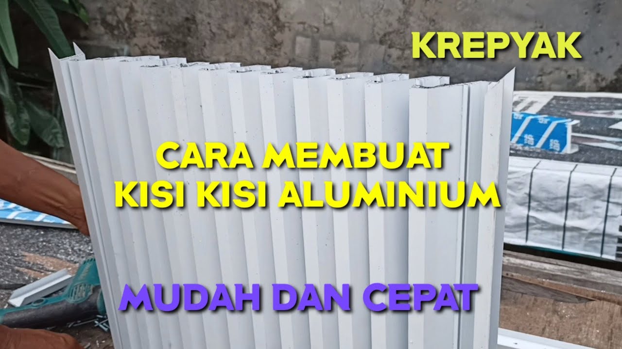 Detail Kisi Kisi Aluminium Nomer 42