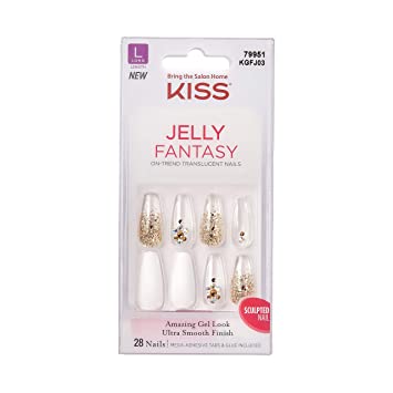 Detail Kiss Jelly Fantasy Nails Nomer 19