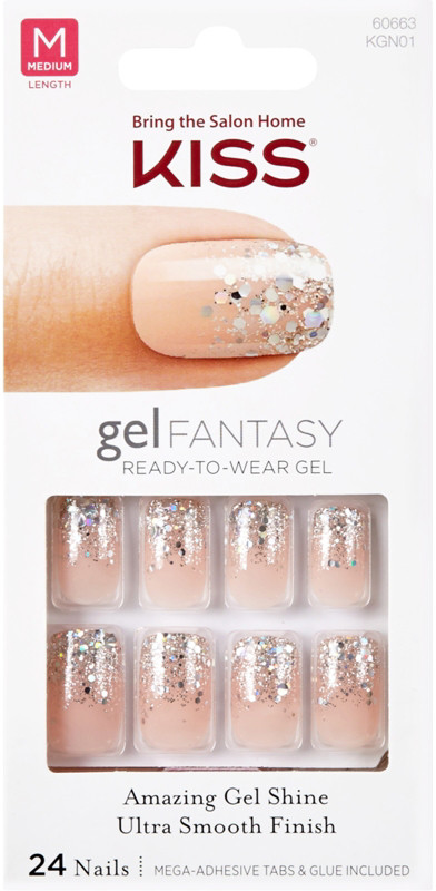 Detail Kiss Jelly Fantasy Nails Nomer 48