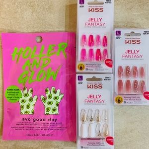 Detail Kiss Jelly Fantasy Nails On Hand Nomer 47
