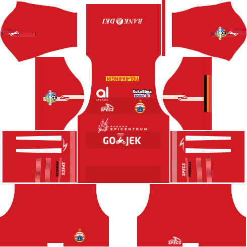 Detail Kit Pro League Soccer Nomer 38