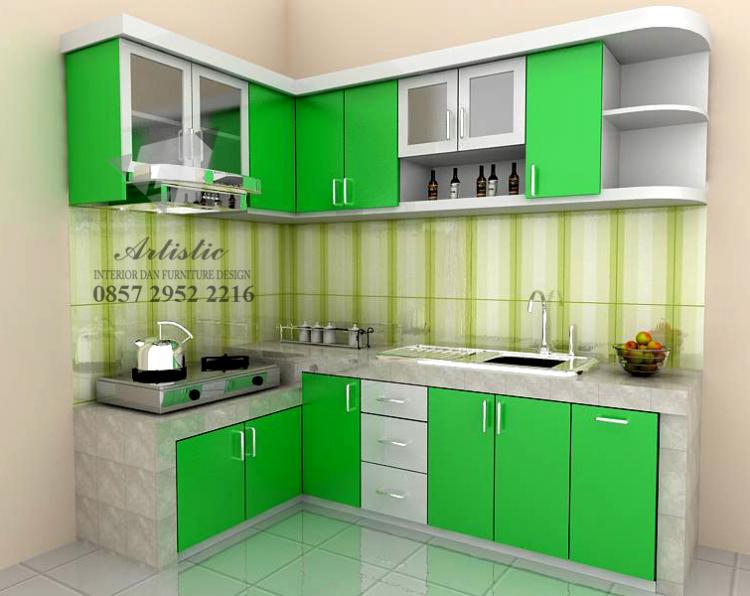 Detail Kitchen Set Warna Hijau Nomer 25