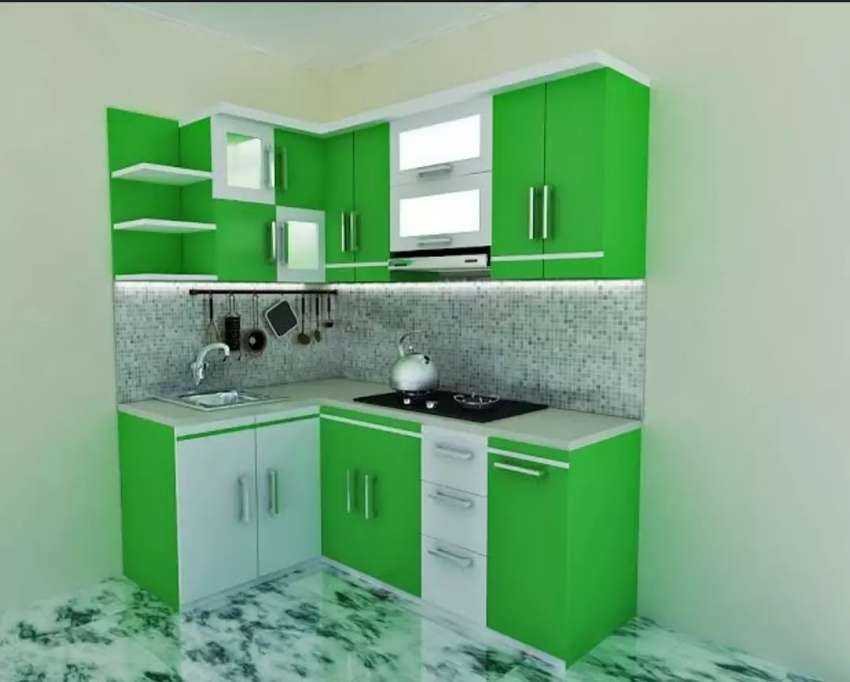 Detail Kitchen Set Warna Hijau Nomer 5