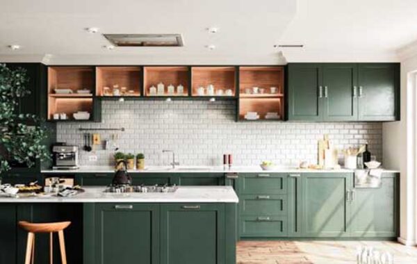 Detail Kitchen Set Warna Hijau Nomer 47