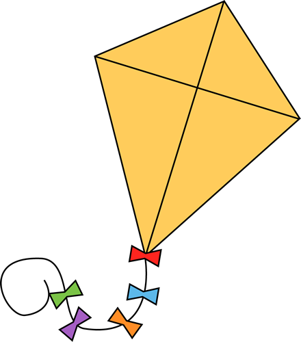 Detail Kite Flying Clip Art Nomer 24