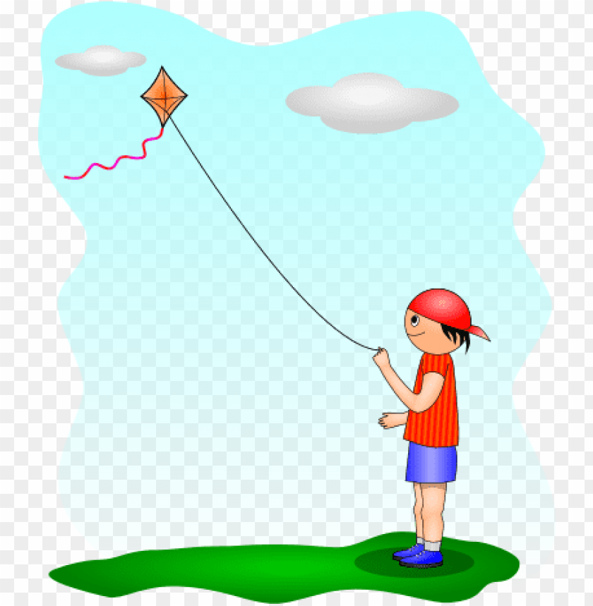 Detail Kite Flying Clipart Nomer 15