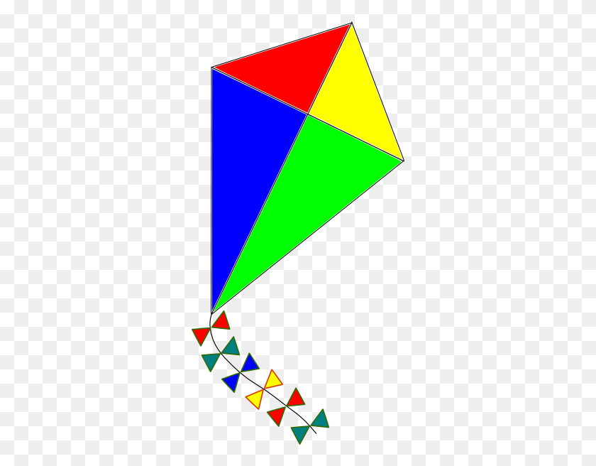 Detail Kite Images Clip Art Nomer 36