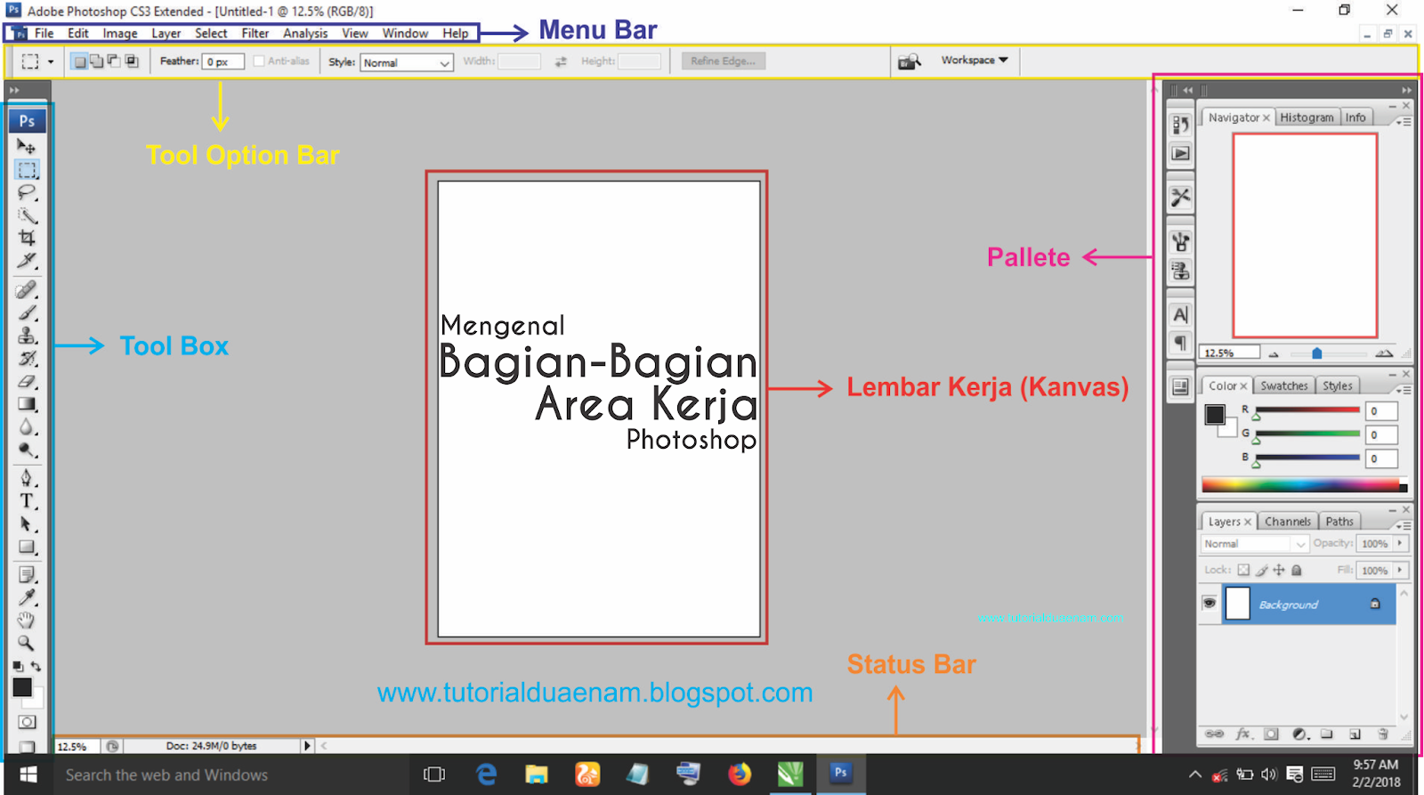 Detail Menata Gambar Dalam 1 Dokumen Photoshop Nomer 30