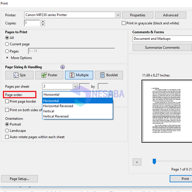 Detail Mencetak Gambar Menjadi 2 Halaman Nomer 8