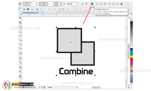 Detail Meng Ungrup Gambar Di Corel Nomer 11