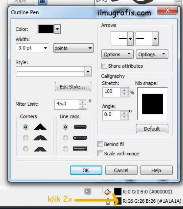 Detail Meng Ungrup Gambar Di Corel Nomer 32