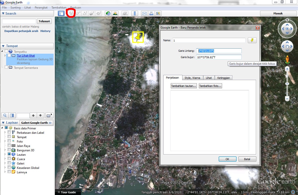 Detail Mengambil Gambar Dari Google Earth Nomer 10