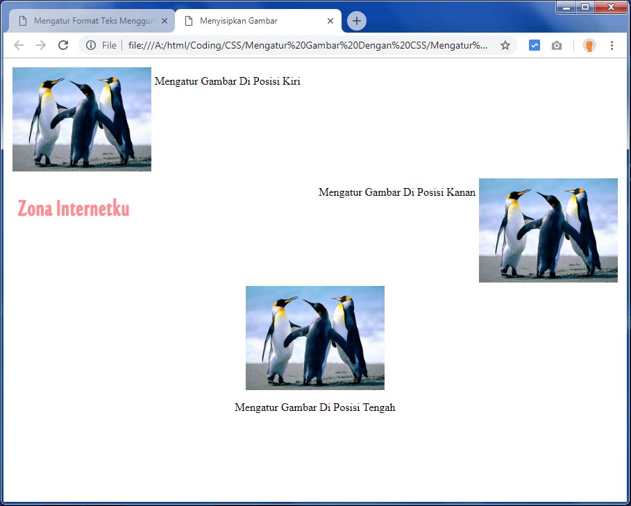 Detail Mengatur Posisi Gambar Pada Css Nomer 5