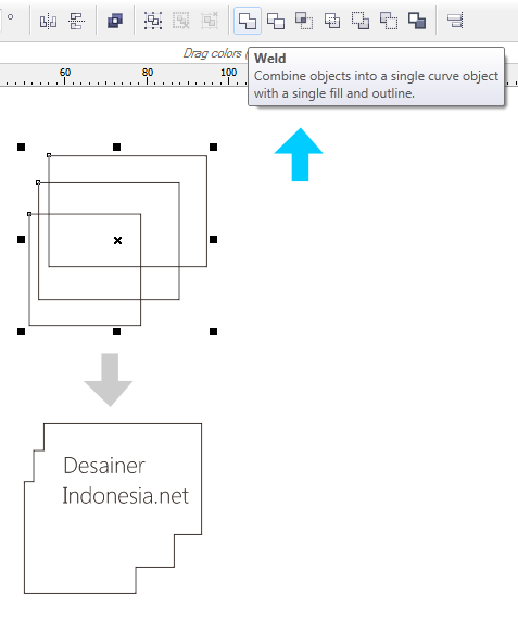 Detail Menggabungkan Gambar Dengan Corel Nomer 5