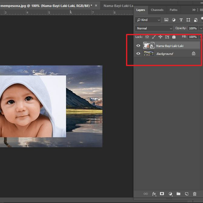 Detail Menggabungkan Gambar Dengan Photoshop Nomer 23