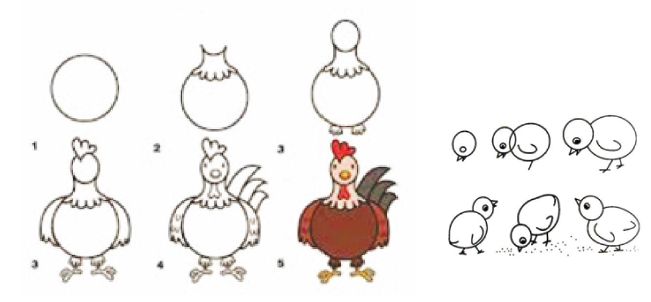 Detail Menggambar Anak Ayam Nomer 36