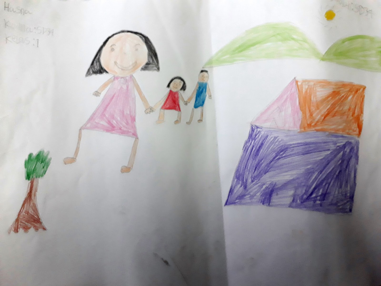 Detail Menggambar Anak Sd Koleksi Nomer 41
