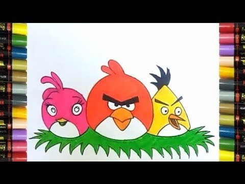 Detail Menggambar Angry Birds Nomer 14