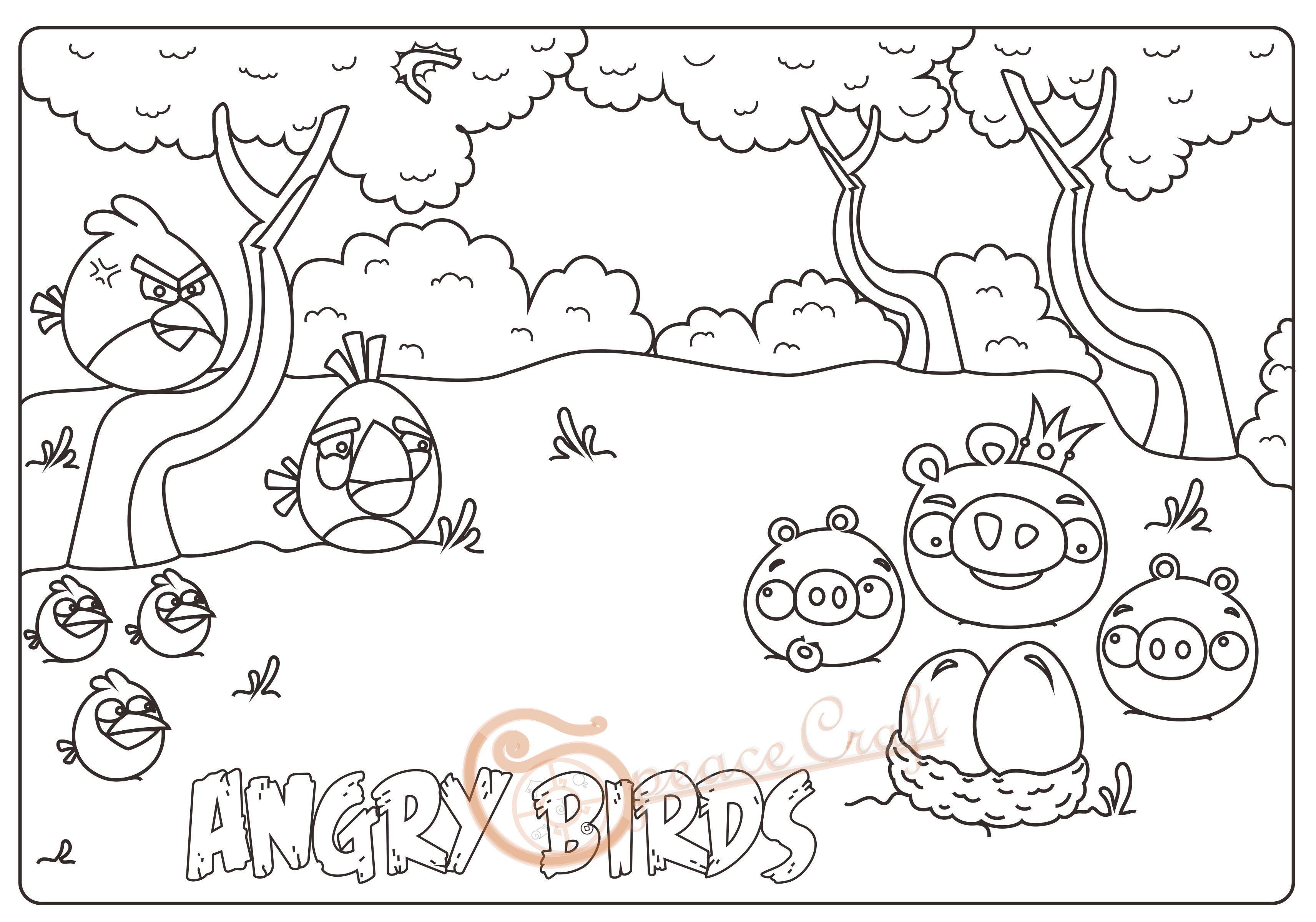 Detail Menggambar Angry Birds Nomer 36