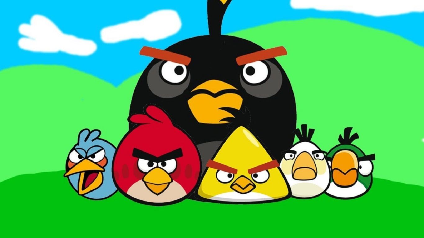 Detail Menggambar Angry Birds Nomer 6