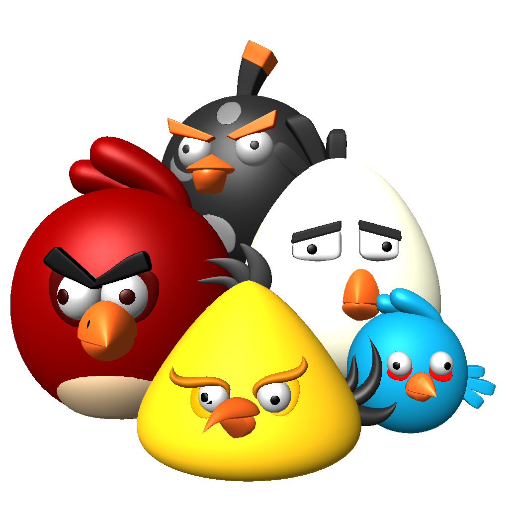 Detail Menggambar Angry Birds Nomer 47