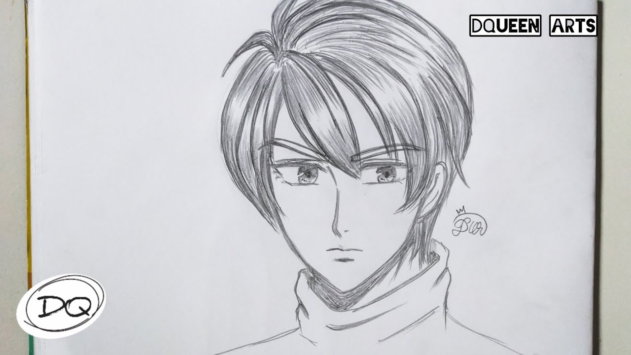 Menggambar Anime Laki Laki - KibrisPDR
