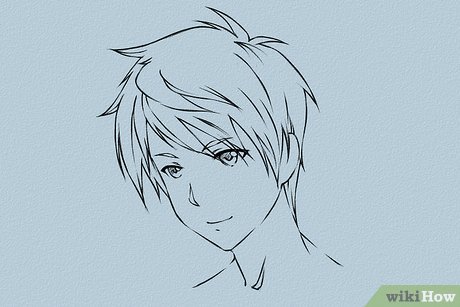 Detail Menggambar Anime Laki Laki Nomer 3