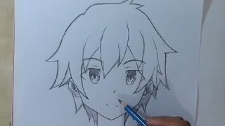 Detail Menggambar Anime Laki Laki Nomer 5