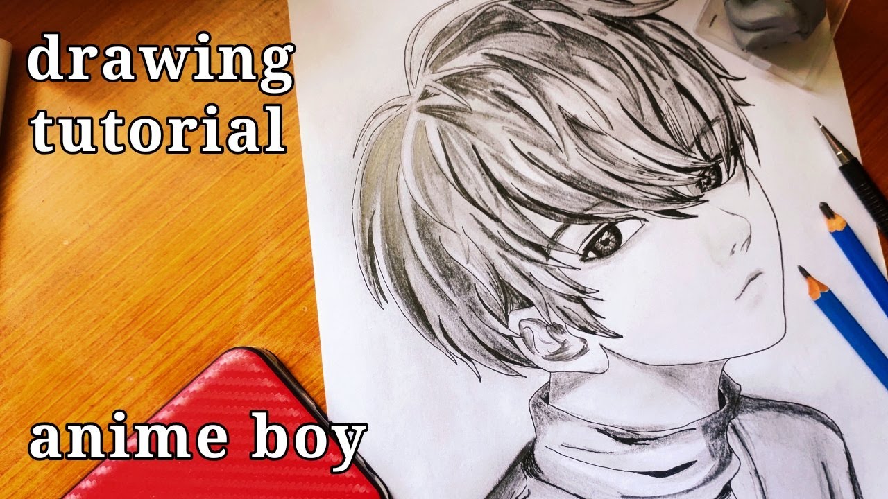 Detail Menggambar Anime Laki Laki Nomer 7