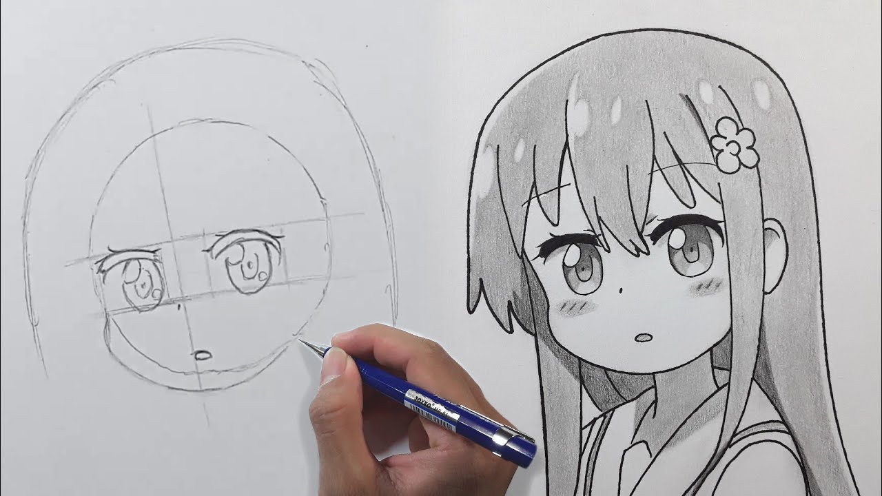 Detail Menggambar Anime Pemula Nomer 3