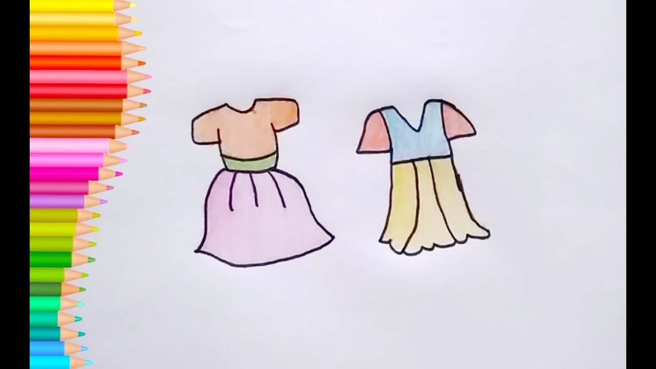 Detail Menggambar Baju Anak Nomer 13