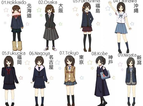 Detail Menggambar Baju Anime Nomer 29