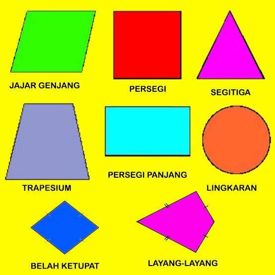 Detail Menggambar Bangun Datar Nomer 6