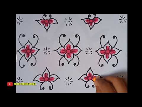 Detail Menggambar Batik Dengan Mudah Nomer 9